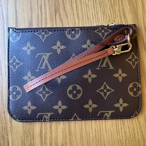 Louis Vuitton Brown Monogram Pouch